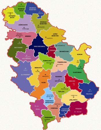 Skolska Geografska Karta Srbije
