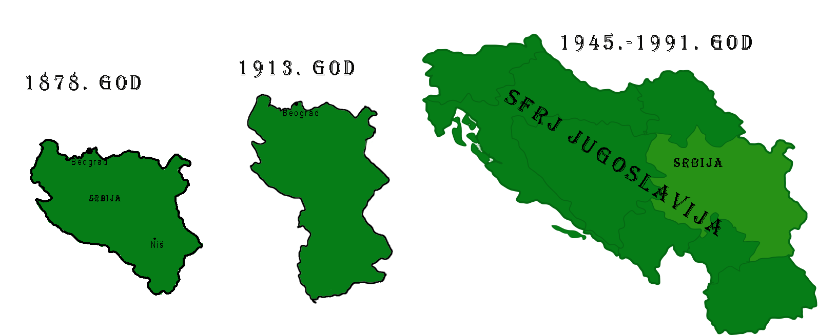 Teritorija Velicina Granice Shtreber