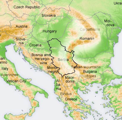 Istocna Zona Venacnih Planina Karpatsko Balkanske Planine Shtreber